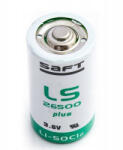 Saft LS26500 Plus C baby 3, 6V Lithium elem (Saft-26500-Plus)