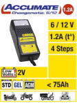Optimate Tecmate Accumate 6-12V/1, 2A/4-75Ah/STD/GEL/AGM automata akkumulátor töltő (Accumate-6-12)
