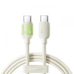 JOYROOM Cablu Date si Incarcare USB-C - USB-C Joyroom S-A53, 60W, 1.2m, Bej - pcone