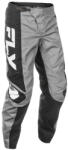 Fly Racing - F-16 USA 2025 motoros nadrág (Szürke - fekete - fehér)