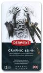 Derwent Grafitceruza szett 12db-os DERWENT közepes 6B-4H (34214)