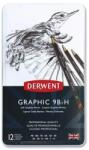 Derwent Grafitceruza szett 12db-os DERWENT puha 9B-H (34215)