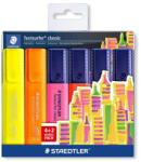 STAEDTLER Szövegkiemelő készlet, 1-5 mm, STAEDTLER "Textsurfer® Classic 364", 4+2 szín (TS364SWP6P) - tintasziget