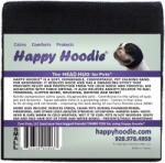  Happy Hoodie - nyugtató fejpánt kutyáknak és macskáknak Szín: Fekete, Méret: S