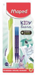 Maped Írástanuló rollertoll, utántöltővel, 0, 7 mm, radírozható, MAPED "KIDY Learn MAGIC", vegyes minták (IMA229501) - tintasziget