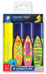 STAEDTLER Szövegkiemelő készlet, 1-5 mm, STAEDTLER "Textsurfer® Classic 364", 3+1 szín (TS364SWP4P) - tintasziget