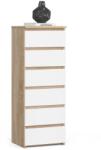  Comodă Cl6 Pk Stejar Sonoma / Alb Comoda