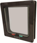 M-PETS Doras 4 irányú alagutas macskaajtó L 250x233mm/208x192mm barna (M20800314)