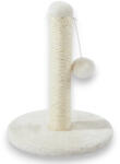 M-PETS My First Cat Tree macskakaparó pompommal 24x36cm oszlop d. 5cm fehér (M20643399)