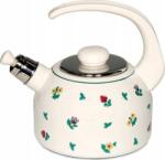 Riess Sípoló Vízforraló Gmundner Virágok 2L Zománc (R-0543-049) (R-0543-049)