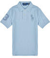 Ralph Lauren Rövid ujjú galléros pólók SS KC-TOPS-KNIT Kék 10 / 12 Jahre