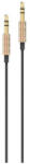 Awei AUX-001 kábel jack 3.5 - jack 3.5 arany (AUX-001)