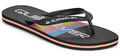 Quiksilver Lábujjközös papucsok MOLOKAI STRIPE 26 Fekete 42