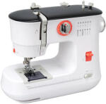 Verk Group Hordozható elektromos varrógép pedállal - 12 öltéses mini varrógép otthoni használatra (00423)