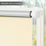 Woltu 40×160 cm hőszigetelő roló, fúrás nélkül, bézs