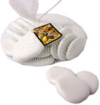 Art Deco Dekor üveg kavics - fehér - 4 cm 500 g (Q487121)