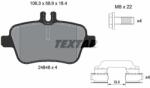 TEXTAR Fékbetét készlet TEXTAR 2484805 for MERCEDES-BENZ, INFINITI (2484805)