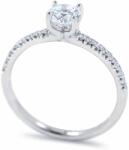 White & Black 0, 77 karátos gyémánt eljegyzési gyűrű - GIA (AU13933)