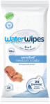 WaterWipes Biodegradable Nedves Törlőkendő Utazó Csomag 28db (448db) - Műanyagmentes, 99, 9% Tisztított Víz és Grapefruit Kivonat, Érzékeny Bőrre (420033_NEW)