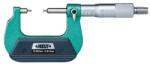 INSIZE Micrometru mecanic pentru caneluri INSIZE 0-25mm, varf 5x2mm, rezolutie 0, 01mm, tip A (3233-25A)