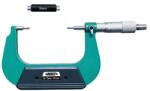 INSIZE Micrometru mecanic pentru caneluri INSIZE 50-75mm, varf 10x3mm, rezolutie 0, 01mm, tip B (3233-75BA)
