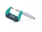 INSIZE Micrometru mecanic caneluri INSIZE 0-25mm, lama 6, 5x0, 75mm, rezolutie 0, 01mm, tip A (3232-25A)