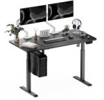 StableDesk Birou reglabil electric StableDesk, 1 motor, Touchscreen, Ridica 80 kg, Ergonomic, 3 Functii de Memorie, Sistem Anti-Coliziune, Timer, Inaltime 71-119 (SD-102-NE-R-NE-140x80)