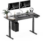 StableDesk Birou reglabil electric StableDesk Plus 2 (Model 2025), 2 motoare, Ridica 100 kg, Controler cu Butoane, Aplicatie Smart pentru Telefon, Ergonomic, 3 F (SD-113-NE-R-NE-138x67)