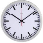 Hama "Station" DCF Radio Wall Clock, silver (HM186385)