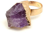 R. M. ékszer Pietersit gyűrű, barna-kék ovál díszes 8x6 mm, állítható - „Viharkék (019321)