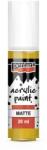 Pentart Matt akrilfesték 20 ml mandarin