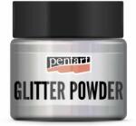 Pentart Színes csillámpor 19 g szivárvány-fehér