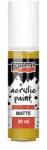 Pentart Matt akrilfesték 20 ml okker