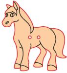 Penta collection Fafigura gomb 59 - paci 10 db/csomag