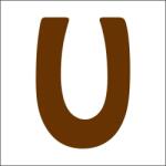 Penta collection Fabetű 25mm, 8 db/csomag U