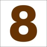 Penta collection Fabetű 45mm, 10 db/csomag 8