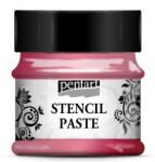 Pentart Stencilező paszta gyöngyház 50 ml mályvarózsa