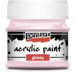 Pentart Fényes akrilfesték 50 ml rózsaszín
