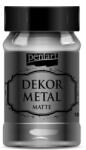 Pentart Dekormetál matt 100 ml antracit