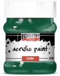 Pentart Matt akrilfesték 230 ml fenyőzöld