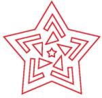 Penta collection Fafigura, 5 db/csomag - csillag 197