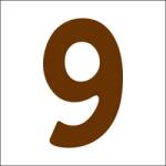 Penta collection Fabetű 25mm, 8 db/csomag 9