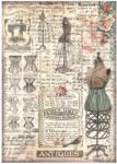 Stamperia A4 rizspapír csom. - - Brocante Antiques mannequin