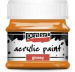 Pentart Fényes akrilfesték 50 ml narancs