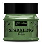 Pentart Csillogó gél 50 ml tövis arany