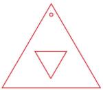 Penta collection Fafigura, 6 db/csomag - füli alap 235