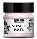 Pentart Stencilező paszta gyöngyház 50 ml vattacukor