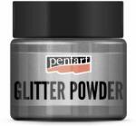 Pentart Színes csillámpor 19 g grafit
