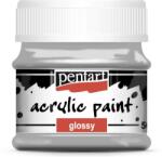 Pentart Fényes akrilfesték 50 ml szürke