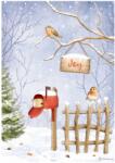 Stamperia A4 rizspapír csom. - Winter Valley joy birds